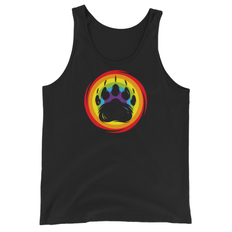 1-tank-top-rainbow-bear-paw-black-product-front.webp