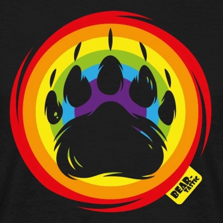 t-shirt-rainbow-bear-paw-black-design.webp