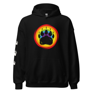 1-hoodie-rainbow-bear-paw-black-product-front.webp