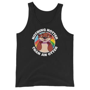 1-tank-top-nothing-hotter-than-an-otter-black-product-front.webp