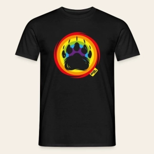 t-shirt-rainbow-bear-paw-black-product-front.webp